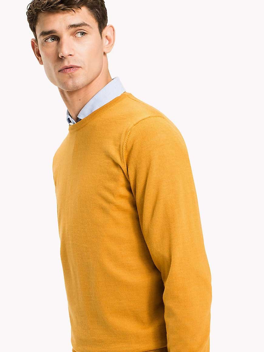 Men Beige Solid Sweatshirt - Image 2