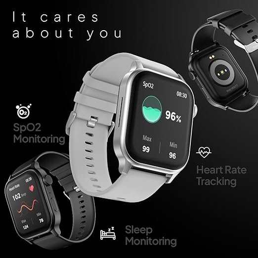 Fire-Boltt Rise Smart Watch, 1.85" HD Display, Metal Body with Bluetooth Calling - Image 4